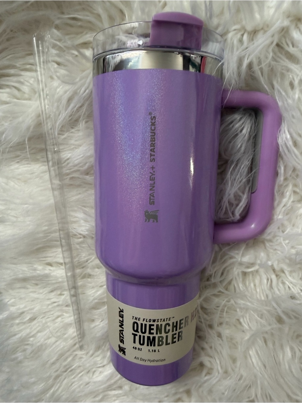 Stanley+Starbucks Lavender Quencher Tumbler